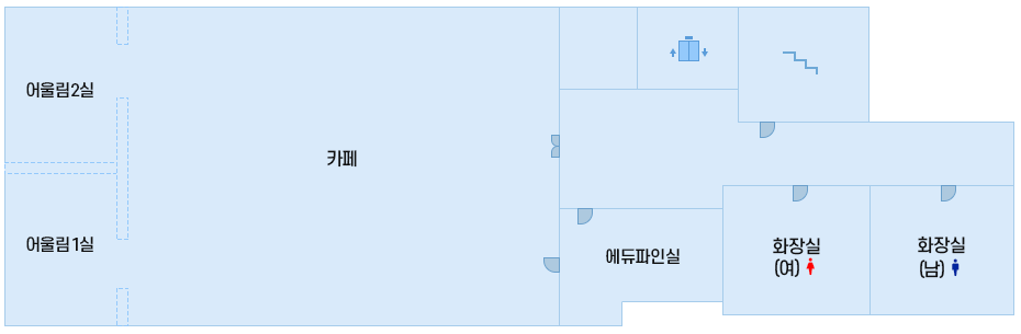 별관 2층 청사안내도 이미지입니다. 자세한 내용은 하단에서 안내합니다.